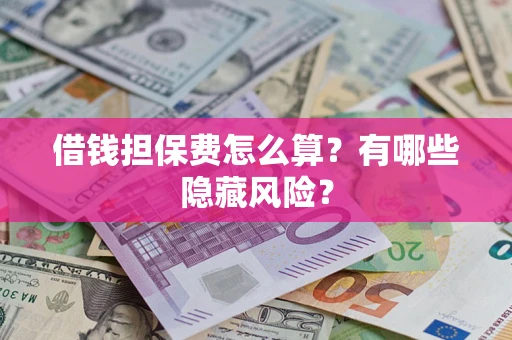 武汉借钱担保费怎么算？有哪些隐藏风险？
