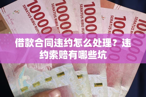 武汉借款合同违约怎么处理？违约索赔有哪些坑
