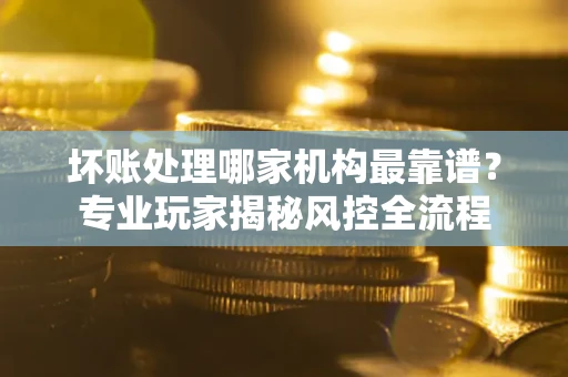 武汉坏账处理哪家机构最靠谱？专业玩家揭秘风控全流程