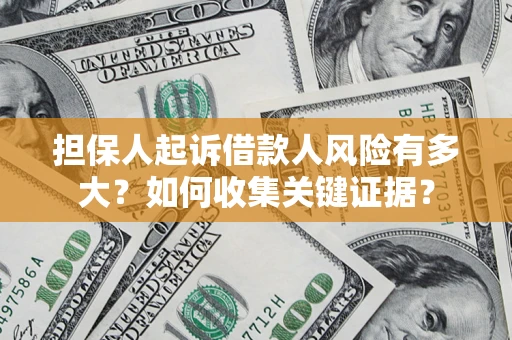 武汉担保人起诉借款人风险有多大？如何收集关键证据？