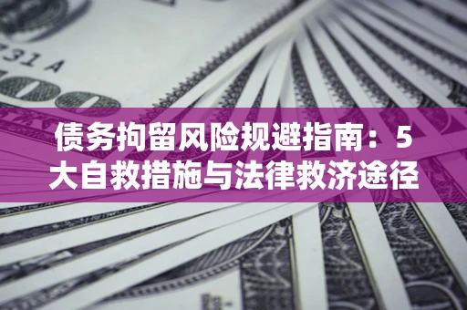 武汉债务拘留风险规避指南：5大自救措施与法律救济途径