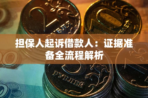 武汉担保人起诉借款人：证据准备全流程解析