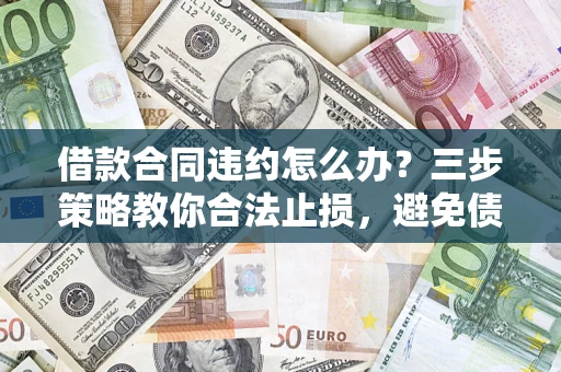 武汉借款合同违约怎么办？三步策略教你合法止损，避免债务危机升级