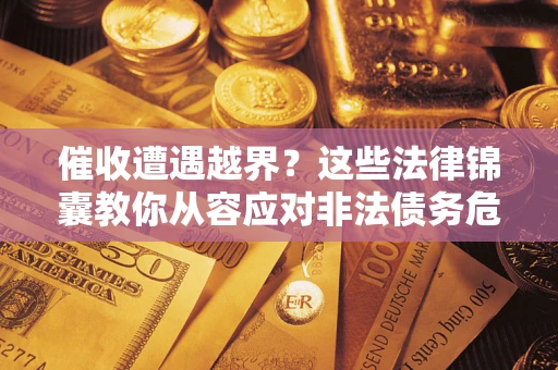 武汉催收遭遇越界？这些法律锦囊教你从容应对非法债务危机