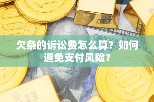 武汉欠条的诉讼费怎么算？如何避免支付风险？