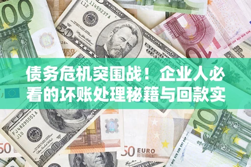 武汉债务危机突围战！企业人必看的坏账处理秘籍与回款实战指南